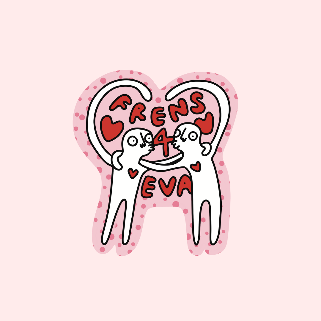 Frens4VA!!! (˶ᵔ ᵕ ᵔ˶) ‹𝟹 GLITTER Vinyl sticker...