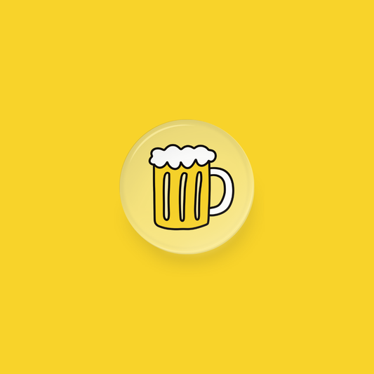 BEEEEER!!! ✌︎㋡ 25mm mini button badge